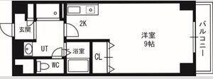 札幌市北区北三十四条西マンション 間取り図画像