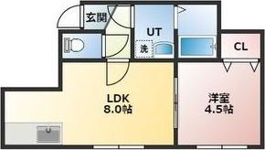 アプレシアール札幌トレス 間取り図画像