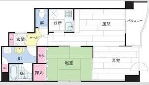 札幌市中央区南二条西マンション 間取り図画像