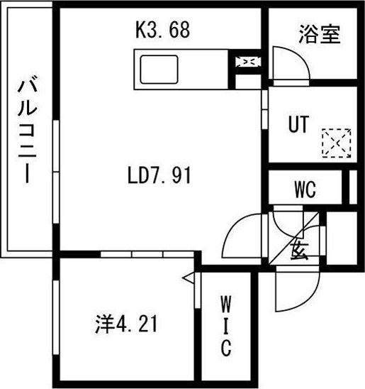 ciel幌平橋 間取り図画像