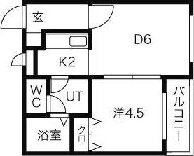 アレックス文京台 間取り図画像