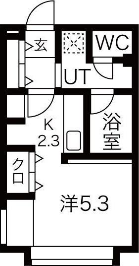 札幌市中央区南五条西マンション 間取り図画像
