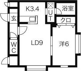アメニティユー 間取り図画像