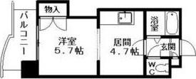 札幌市中央区南四条東マンション 間取り図画像