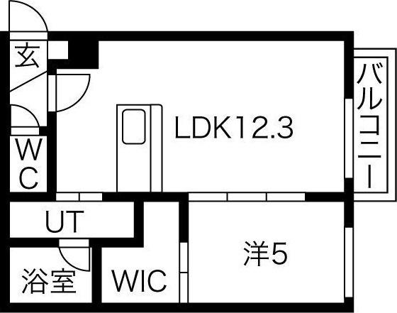 マ・メゾン山鼻 間取り図画像