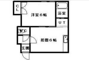 スカイシティＢ 間取り図画像