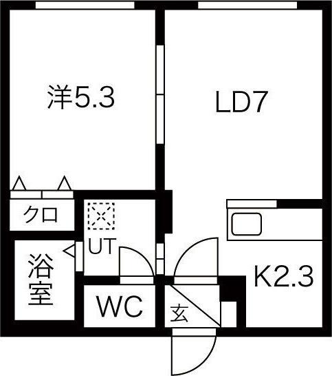 オリエントヒルズ 間取り図画像