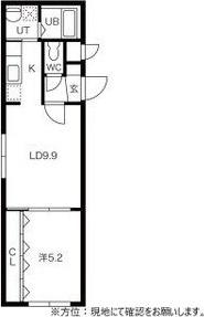 札幌市豊平区豊平六条マンション 間取り図画像