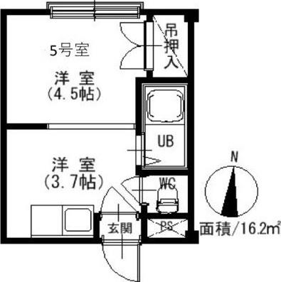 札幌市中央区南七条西マンション 間取り図画像