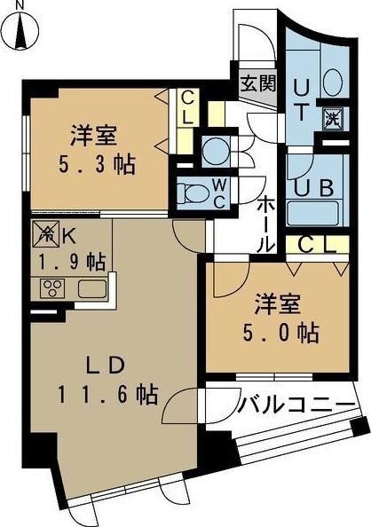 RioVista 間取り図画像