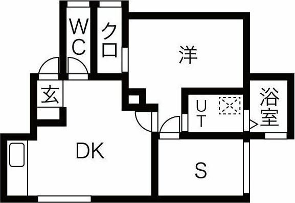 リベルテ南11条 間取り図画像