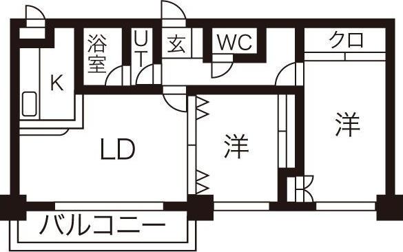 ASKA M's 17(アスカエムズ) 間取り図画像