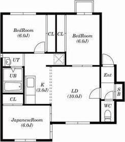 札幌市中央区南九条西マンション 間取り図画像