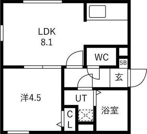 ステラ中の島 間取り図画像