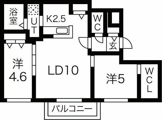 ブランシャールSAKURA 間取り図画像