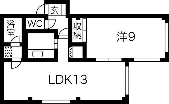 OMレジデンス山の手 間取り図画像