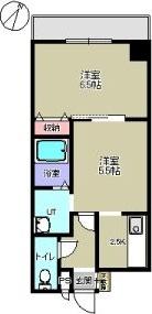 フェリス平岸 間取り図画像