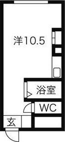 札幌市中央区南七条西マンション 間取り図画像