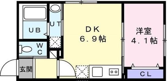 メゾン学園前 間取り図画像