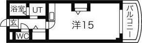 札幌市豊平区中の島一条マンション 間取り図画像