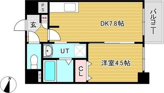 シュクル医大南 間取り図画像