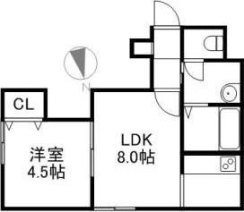 シティハウス 間取り図画像