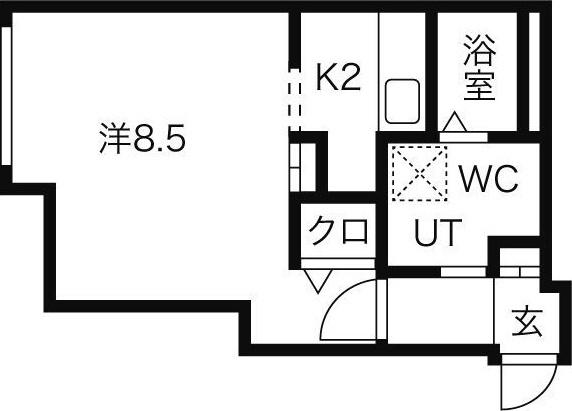 Prestige Sapporo 間取り図画像