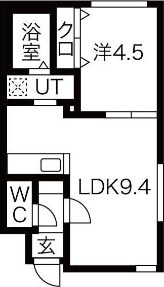 札幌市中央区南七条西マンション 間取り図画像