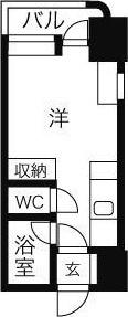 札幌市中央区南八条西マンション 間取り図画像