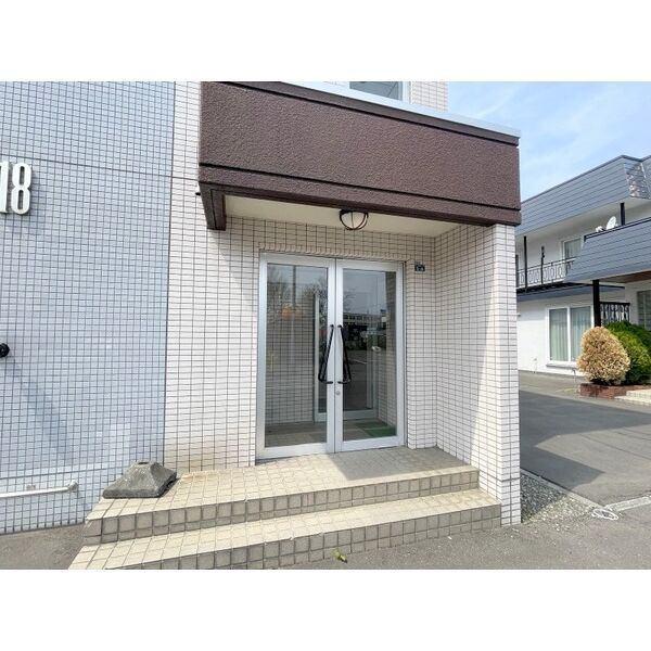 サンパレスN18 エントランス