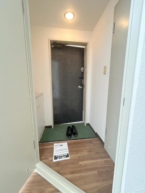 札幌市豊平区中の島二条マンション エントランス