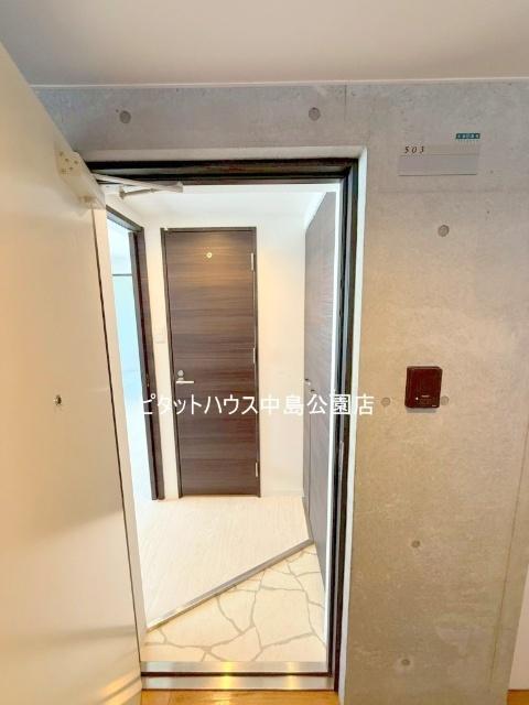 グランマーチ中島公園 玄関