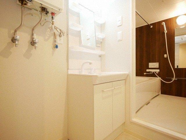 札幌市中央区南五条西マンション 洗面