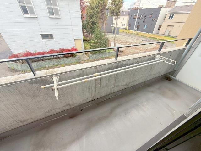 札幌市北区北二十六条西マンション バルコニー