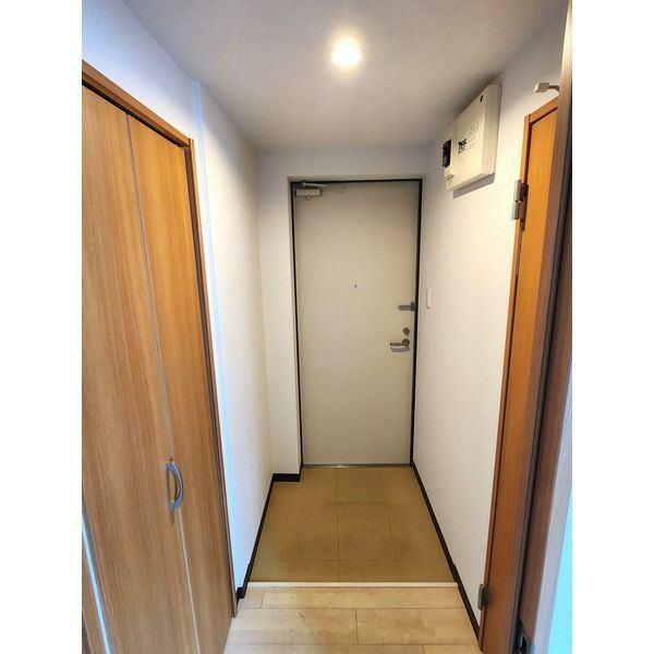 札幌市西区発寒十一条マンション 玄関