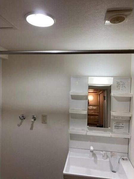 札幌市中央区南七条西マンション 洗面
