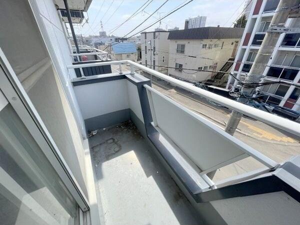 札幌市白石区本通マンション バルコニー