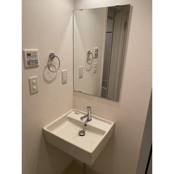 札幌市西区琴似一条マンション 洗面
