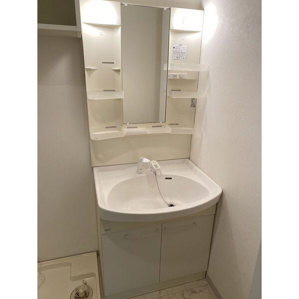 札幌市中央区北六条西マンション 洗面