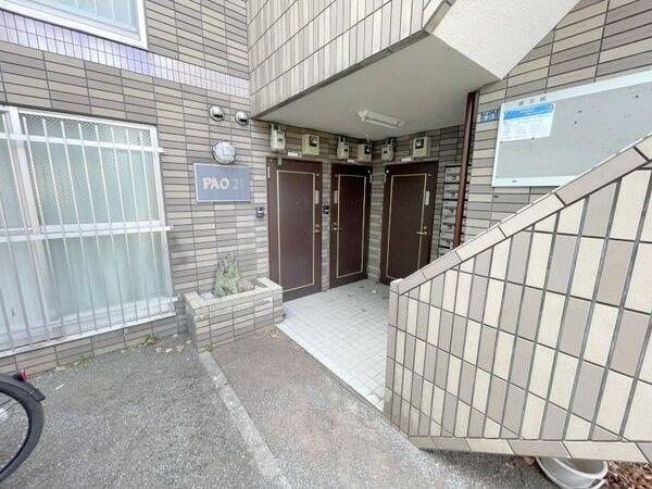 札幌市白石区栄通マンション エントランス