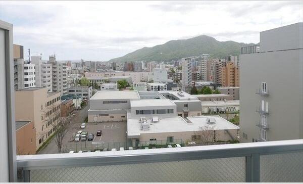 札幌市中央区南一条西マンション 眺望