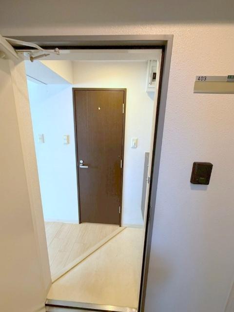 札幌市北区北二十条西マンション 玄関