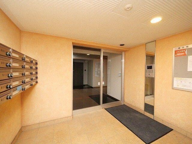 札幌市豊平区旭町マンション エントランス