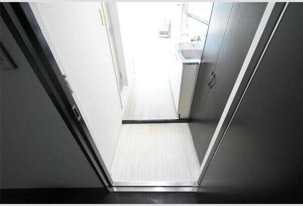 札幌市豊平区旭町マンション 玄関