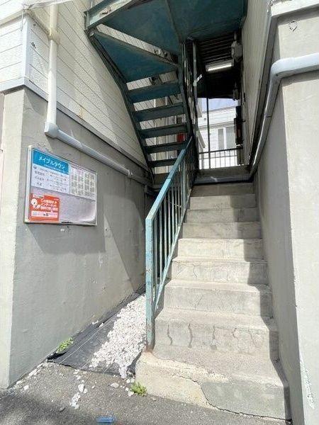 メイプルタウン 玄関