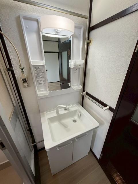 千歳市真々地マンション 洗面