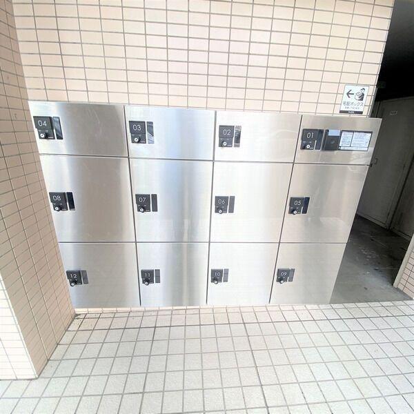 札幌市豊平区中の島二条マンション エントランス
