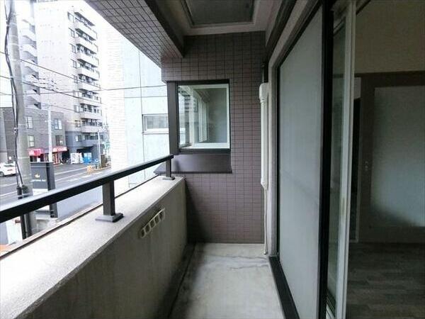札幌市中央区南十四条西マンション バルコニー