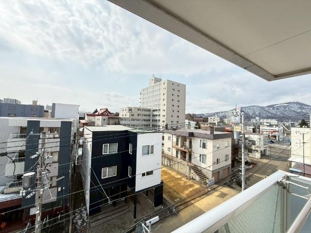 札幌市豊平区平岸三条マンション 眺望