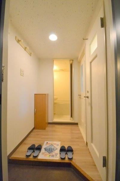 札幌市北区新琴似八条マンション 玄関